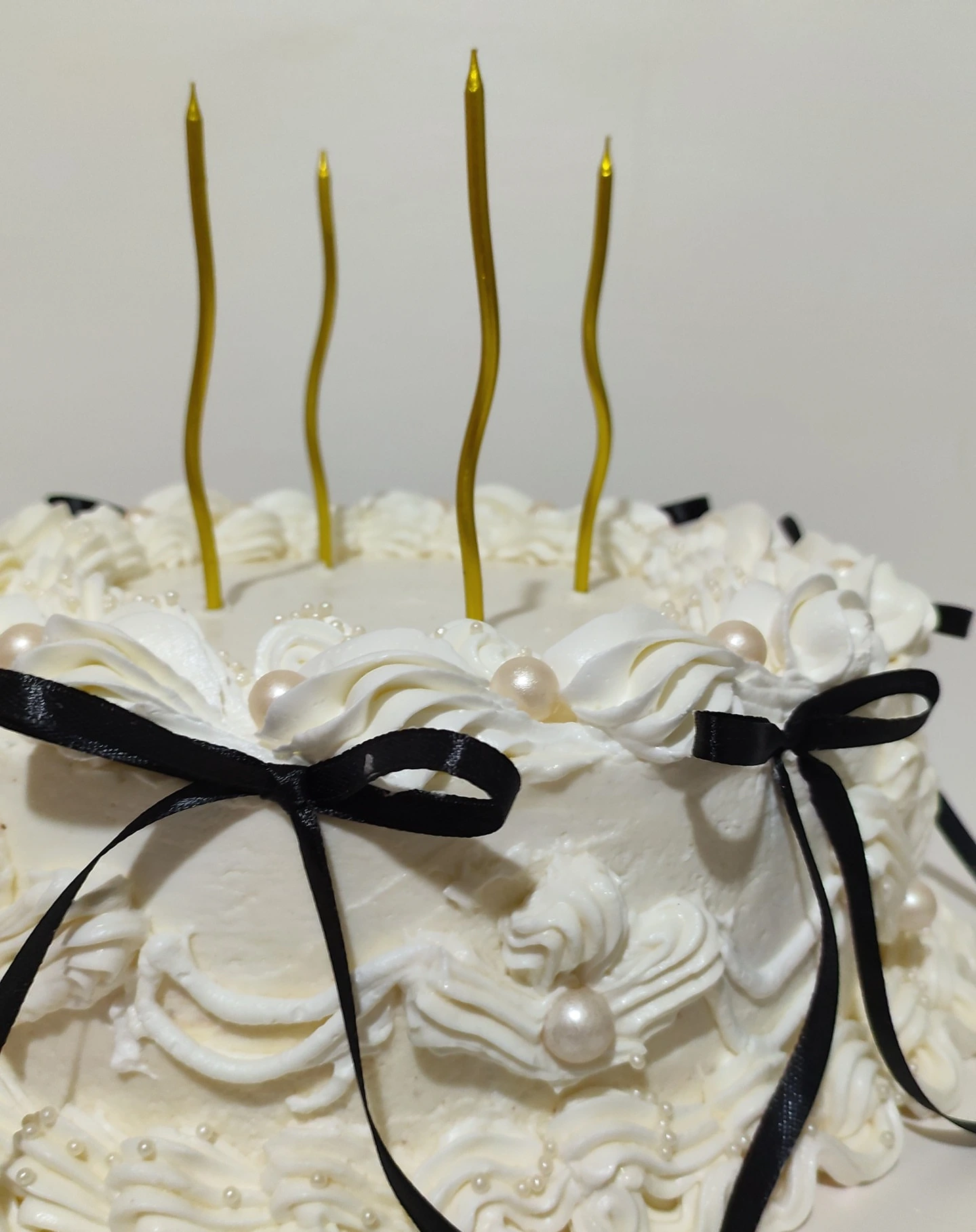 Classic White Birthday Cake